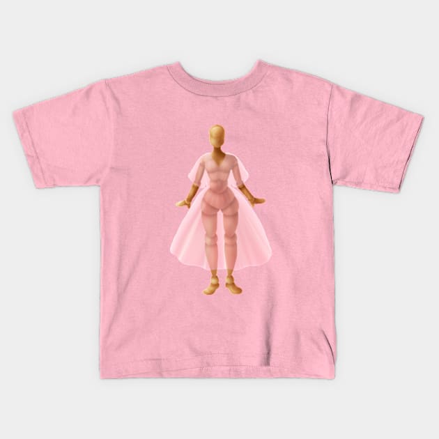 The puppet Kids T-Shirt by RinaLoria